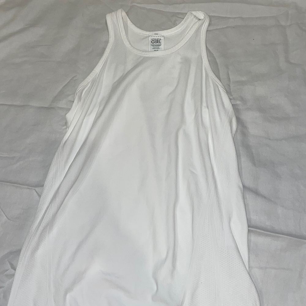 Athleta girl power up tank white never worn brand new